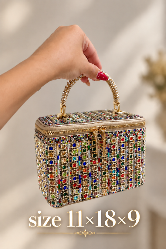 کیف مجلسی نگین دار- وارداتی